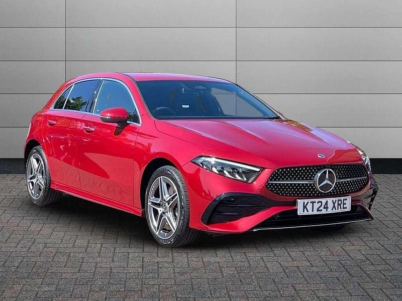 Red Used 2024 Mercedes A250 Executive Hatchback | £27,795 (A bit pricey) - Image 1/4