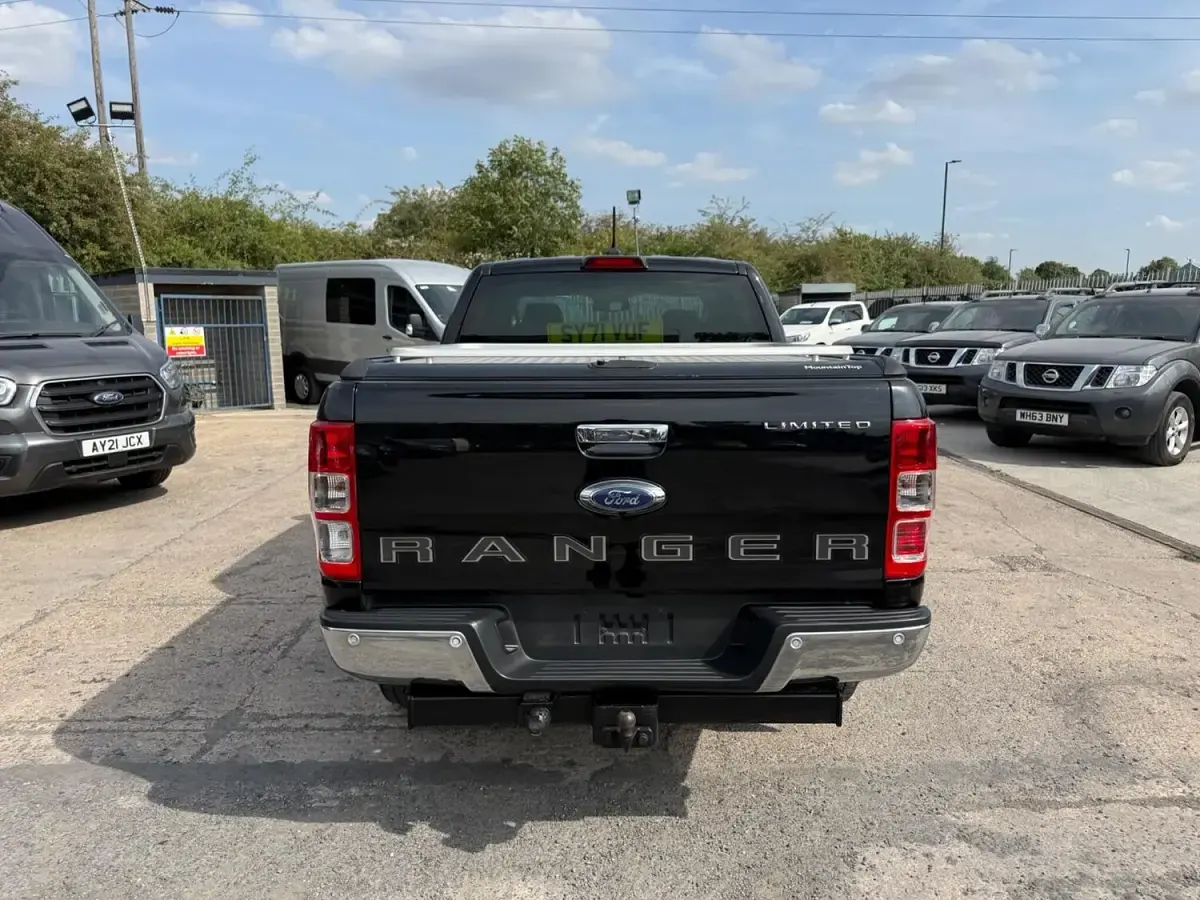 Used Ford Ranger Limited 2022 Black Pickup