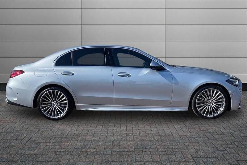 Used Mercedes C300 AMG Line Premium 258 HP (189 kW) 2023 High tech silver Sedan