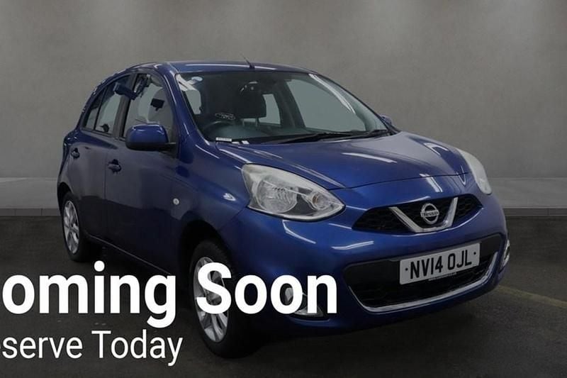 Blue Used 2014 Nissan Micra Acenta Hatchback | £4,390 (Good price) - Image 1/1