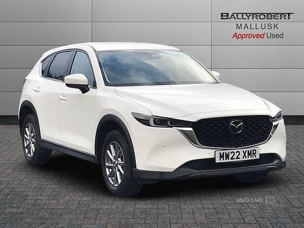 White Used 2022 Mazda CX-5 SUV | £19,995 (Super price) - Image 1/4