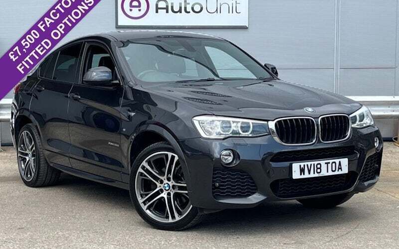 Grey Used 2018 BMW X4 M Sport SUV | £17,290 (Fair price) - Image 1/4