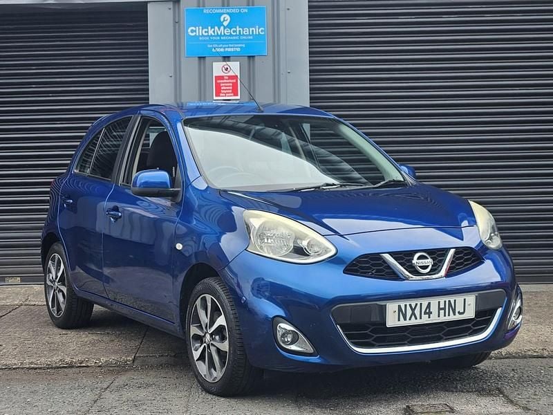 Used Nissan Micra Tekna 80 HP (58 kW) 2014 Blue Hatchback
