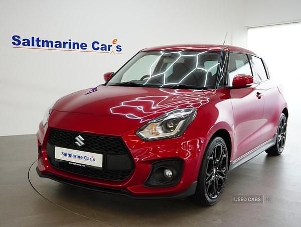Red Used 2018 Suzuki Swift Sport Hatchback | £10,990 (Fair price) - Image 1/4