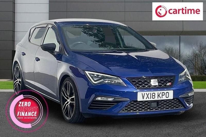 Blue Used 2018 Cupra Leon Hatchback | £19,399 (A bit pricey) - Image 1/4