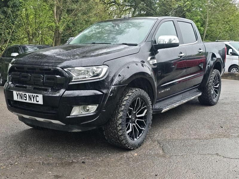 Used Ford Ranger Limited 2019 Black Pickup