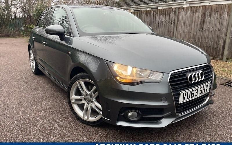 Used Audi A1 Sportback S-Line 122 HP (89 kW) 2013 Grey Hatchback