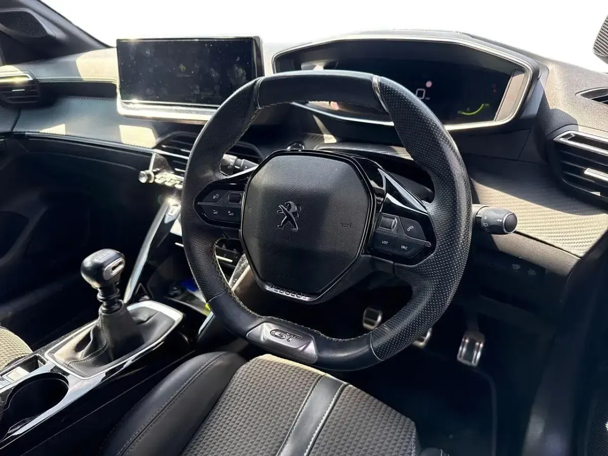 Used Peugeot 208 GT 99 HP (72 kW) 2021 Grey Hatchback
