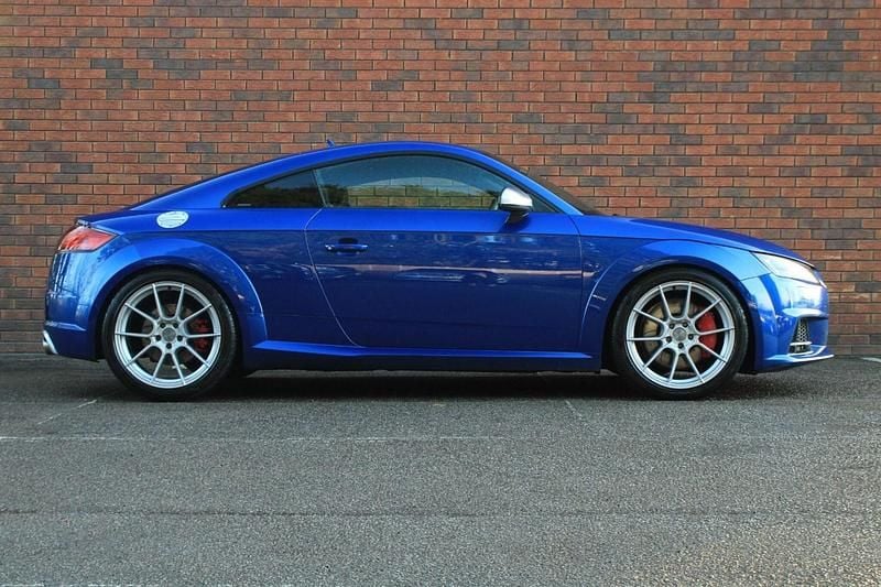 Used Audi TTS Advanced 310 HP (228 kW) 2015 Blue Cabriolet