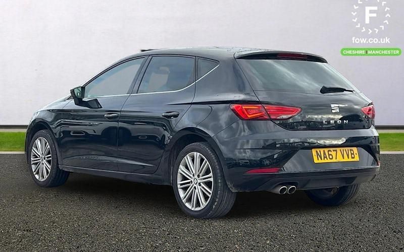 Used Seat Leon XCELLENCE 150 HP (110 kW) 2016 Black Hatchback