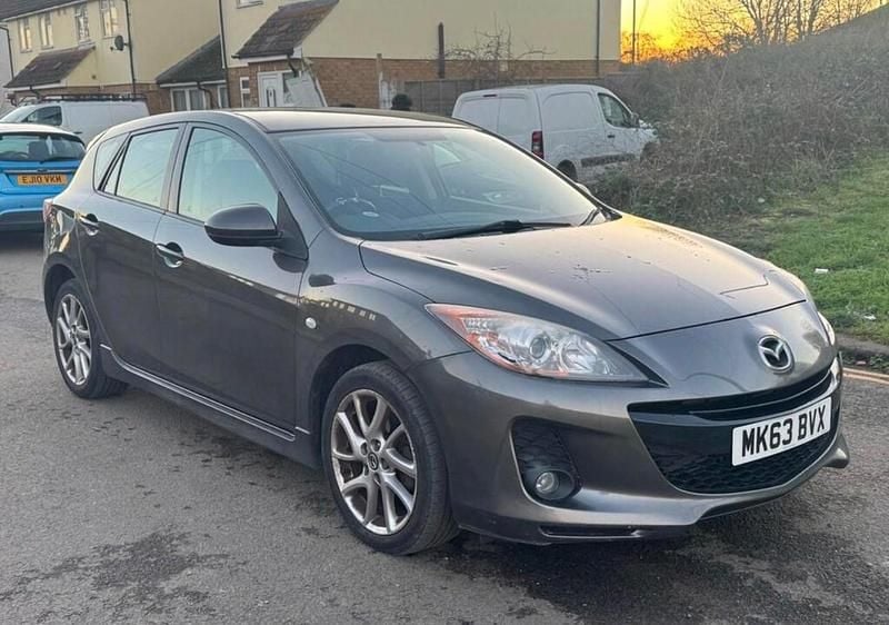 Grey Used 2013 Mazda 3 Hatchback | £4,375 (Good price) - Image 1/4