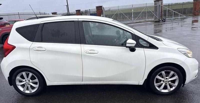 Used Nissan Note S 98 HP (72 kW) 2016 White Hatchback