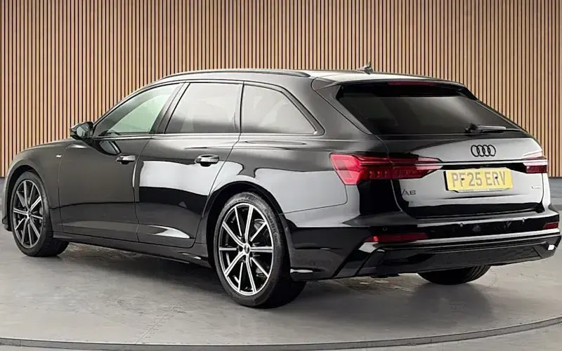 Used Audi A6 Black Edition 204 HP (150 kW) 2024 Mythos black Estate