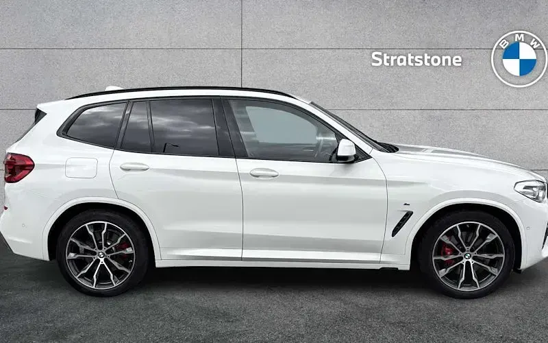 Used BMW X3 M Sport 190 HP (139 kW) 2021 White SUV