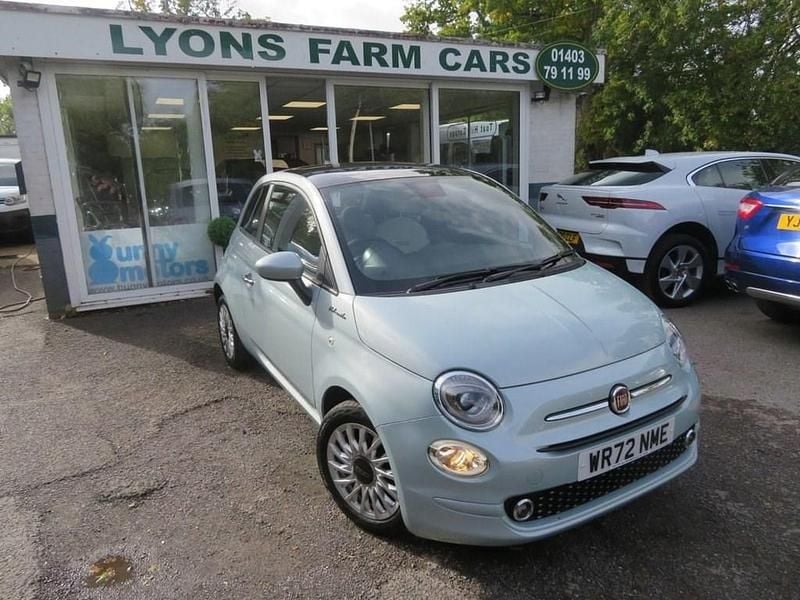 Green Used 2022 Fiat 500 Dolcevita Hatchback | £10,795 (Fair price) - Image 1/4