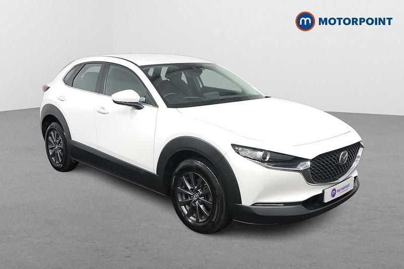 White Used 2023 Mazda CX-30 SUV | £15,249 (Super price) - Image 1/4