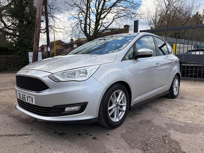 Used Ford C-MAX Zetec 125 HP (91 kW) 2016 Silver MPV