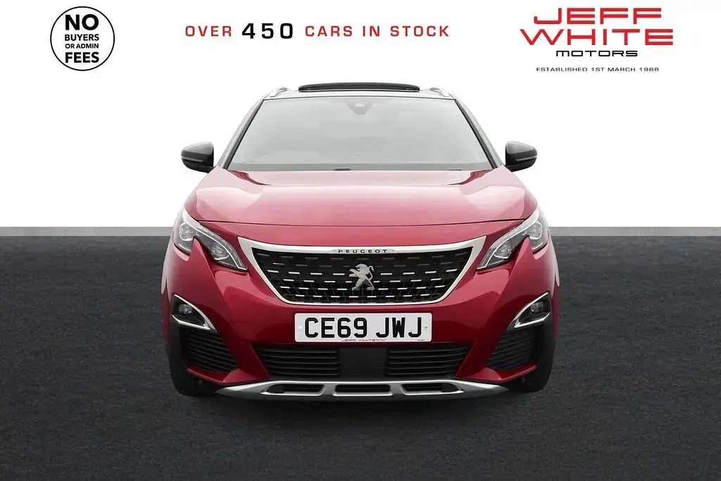 Used Peugeot 3008 GT-line 130 HP (95 kW) 2019 Red SUV