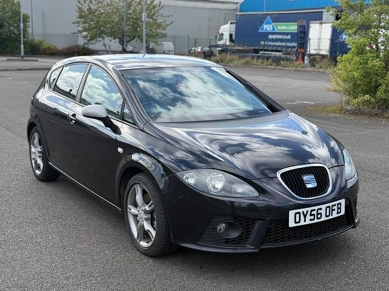 Black Used 2006 Seat Leon FR Hatchback | £1,495 (Fair price) - Image 1/4