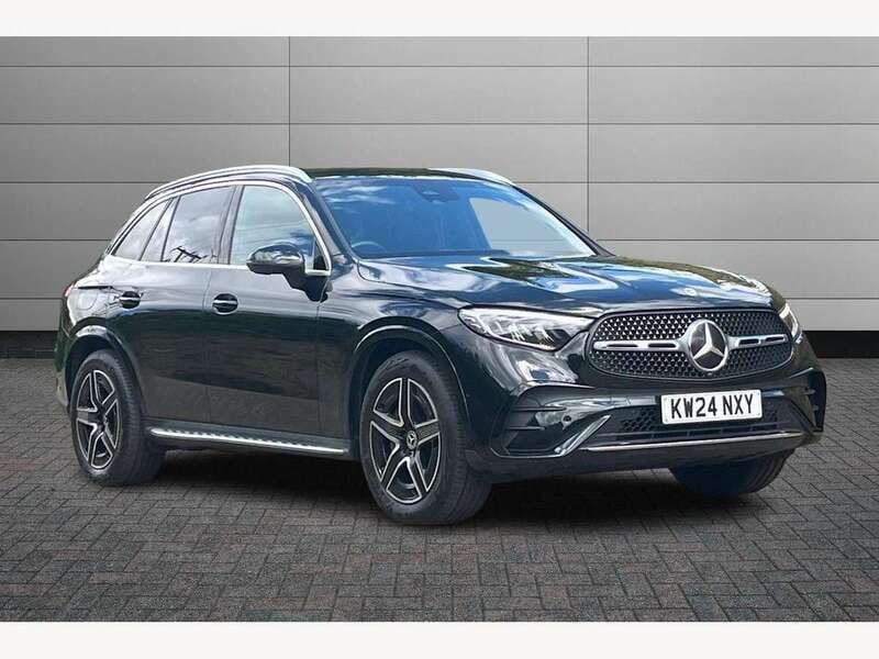 Black Used 2024 Mercedes GLC300e AMG line SUV | £44,490 (Expensive) - Image 1/2