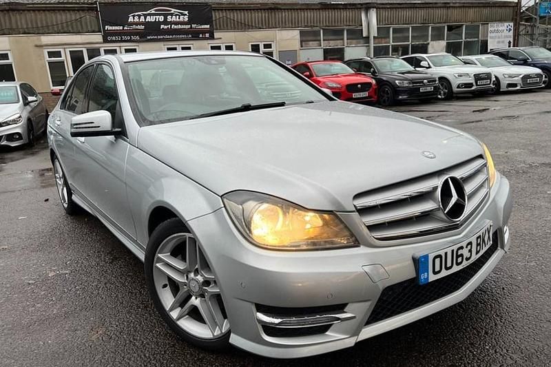 Used Mercedes C180 AMG 2013 Silver Sedan
