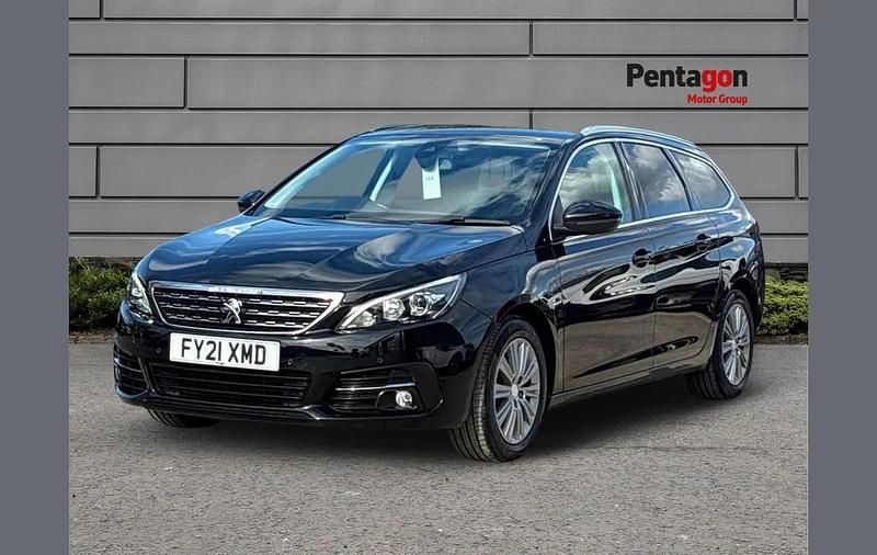 Used Peugeot 308 SW Allure 128 HP (94 kW) 2021 Black Estate