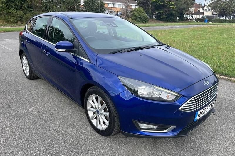 Blue Used 2017 Ford Focus Titanium Hatchback | £4,495 (Fair price) - Image 1/1