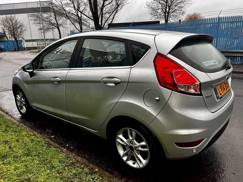 Used Ford Fiesta Zetec 2014 Silver Hatchback