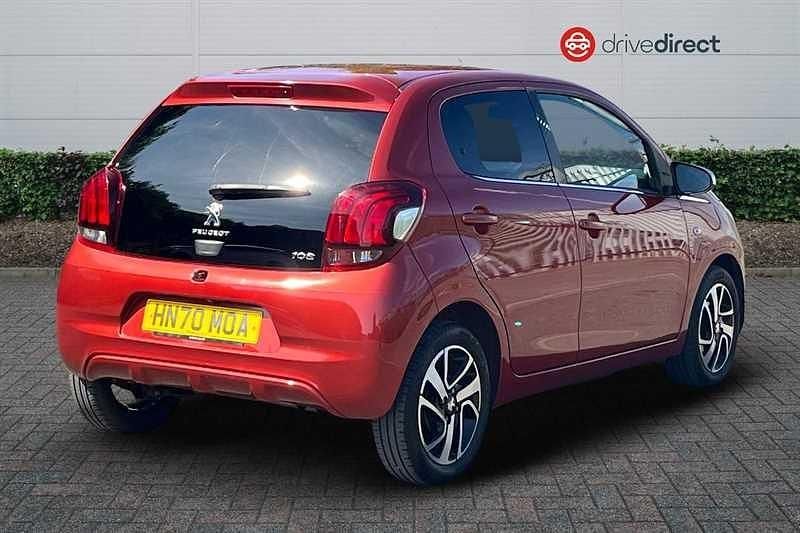 Used Peugeot 108 Collection 72 HP (52 kW) 2020 Red Hatchback
