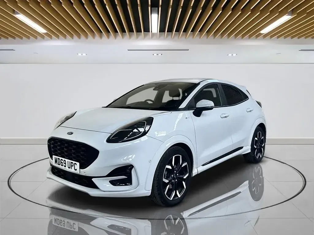 Used Ford Puma ST-Line X 125 HP (91 kW) 2020 White SUV