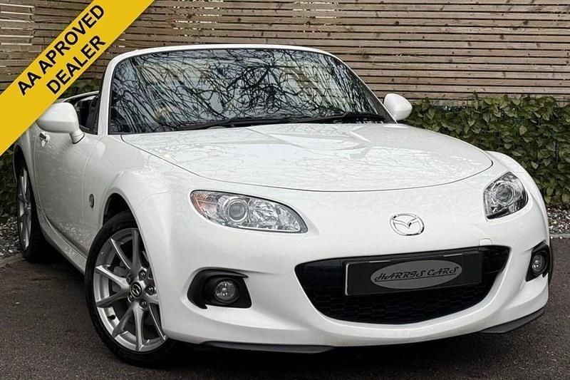 Used Mazda MX5 Inclusive 160 HP (117 kW) 2013 White Cabriolet