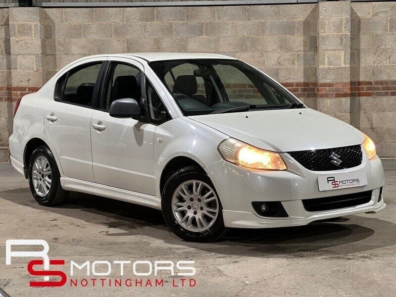 White Used 2010 Suzuki SX4 GLX Sedan | £1,990 - Image 1/4