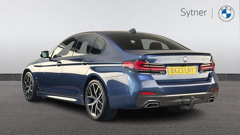 Used BMW 530 M Sport 282 HP (207 kW) 2023 Blue