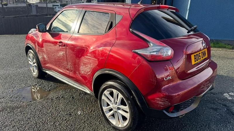 Used Nissan Juke Acenta 110 HP (80 kW) 2015 Red SUV