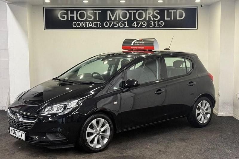 Black Used 2017 Vauxhall Corsa Hatchback | £4,350 (Good price) - Image 1/1