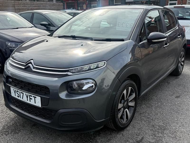 Usado Citroën C3 Feel 110 HP (80 kW) 2017 Cinzento Citadino