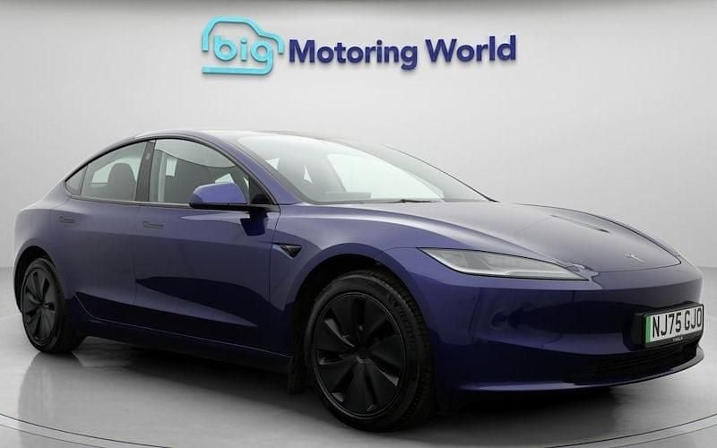 Used Tesla Model 3 RWD 366 kW (498 HP) 2025 Blue Sedan