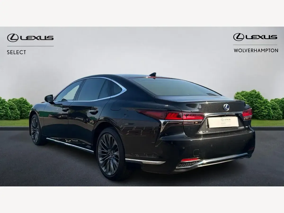 Used Lexus LS500h 2020 Black Sedan
