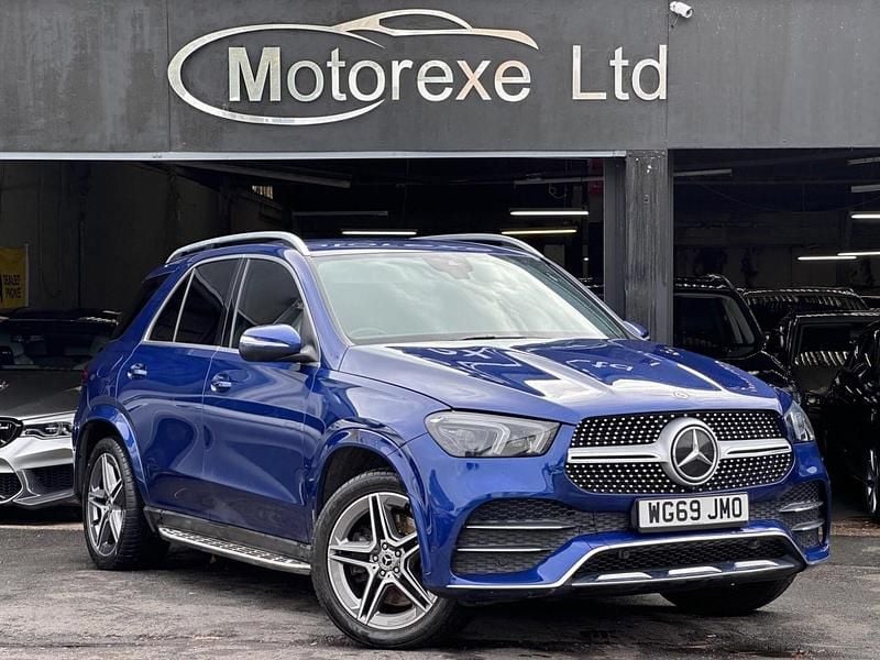Used Mercedes GLE300 AMG line 2019 Blue Estate