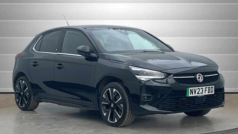 Black Used 2023 Vauxhall Corsa-e Ultimate Hatchback | £14,324 (Fair price) - Image 1/4