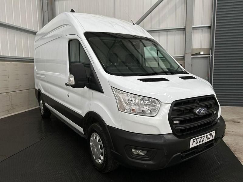 Used Ford Transit Trend 130 HP (95 kW) 2022 White Van