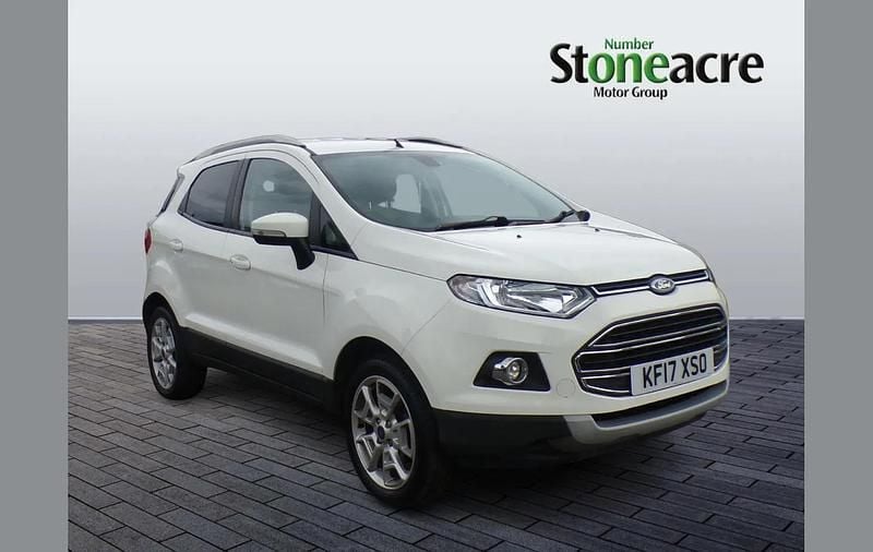 White Used 2017 Ford Ecosport Titanium SUV | £6,495 (Fair price) - Image 1/4