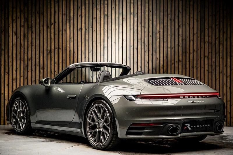 Used Porsche 911 Carrera 4 Cabriolet 2020 Green Cabriolet