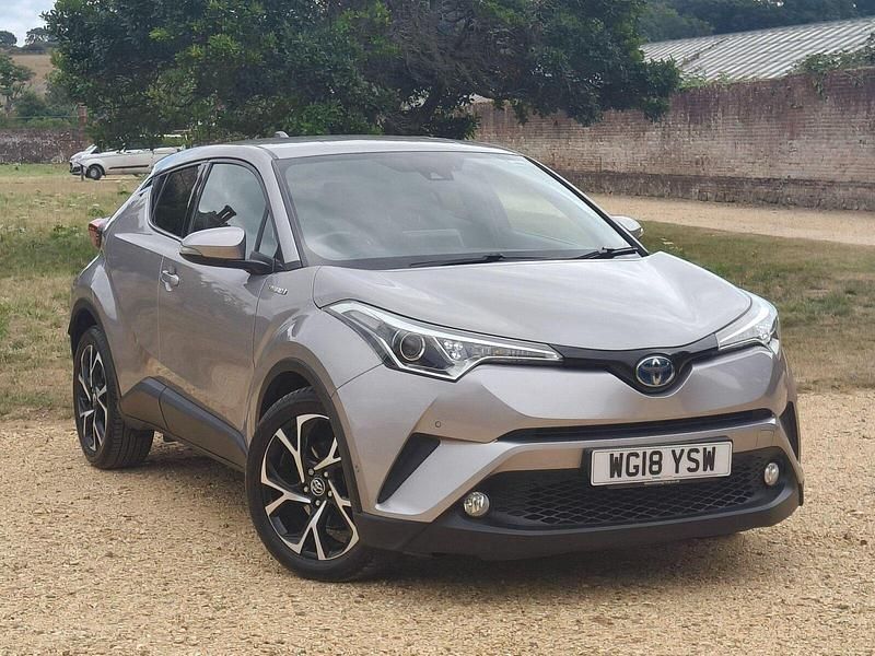 Silver Used 2018 Toyota C-HR Design SUV | £13,807 (Fair price) - Image 1/2