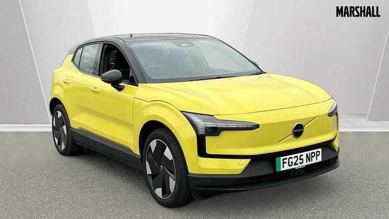 Yellow Used 2025 Volvo EX30 Plus SUV | £26,664 (Good price) - Image 1/4