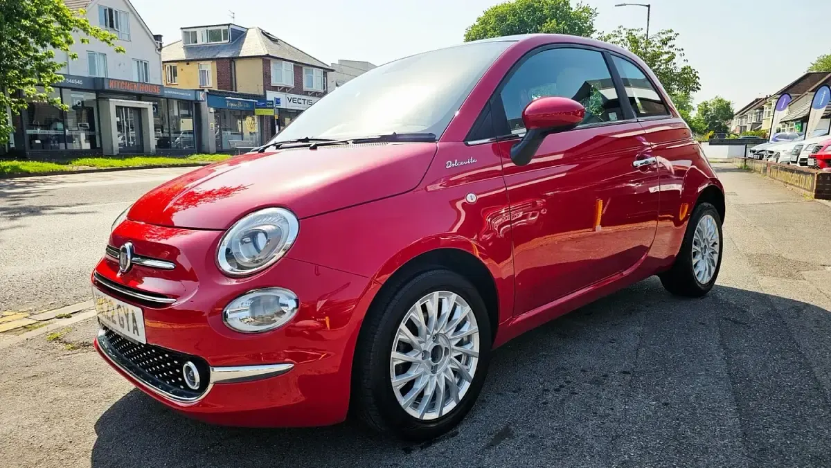 Used Fiat 500 Dolcevita 2022 Red Hatchback