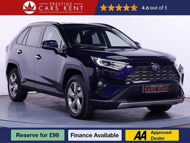 Blue Used 2020 Toyota RAV4 Hybrid SUV | £21,488 (Fair price) - Image 1/4