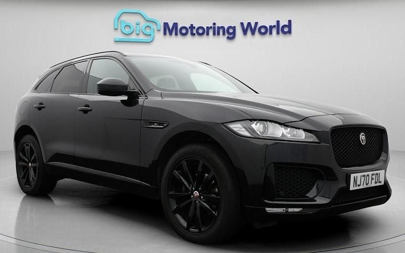 Used 2020 Jaguar F-Pace Chequered Flag SUV | £21,300 (Fair price) - Image 1/4