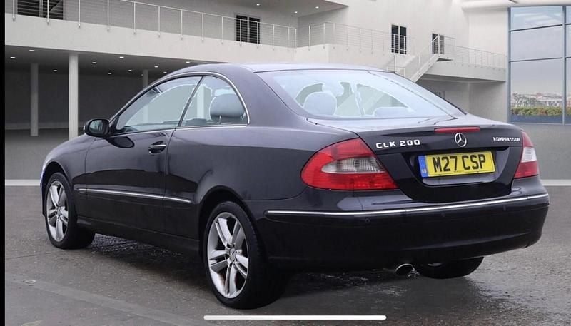 Used Mercedes CLK200 Avantgarde 2007 Black Coupe