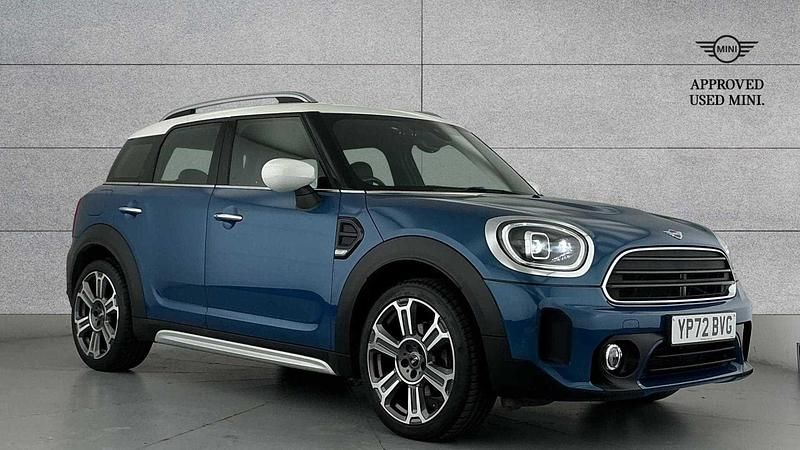 Blue Used 2022 Mini Cooper Countryman Exclusive SUV | £24,797 (A bit pricey) - Image 1/4